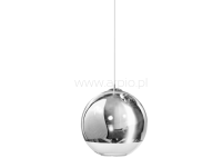 Lampa wisząca Silver Ball - 40 cm