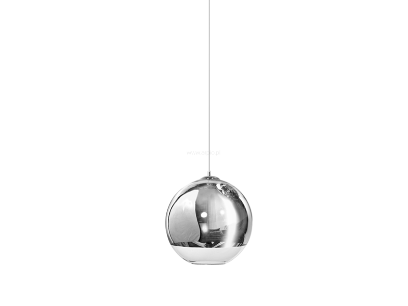 Lampa wisząca Silver Ball - 18 cm