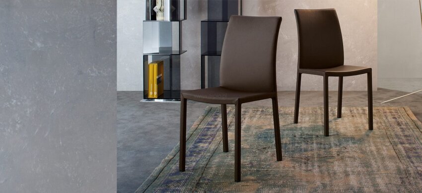 Krzesło tapicerowane Marta firmy Bonaldo to ponadczasowa elegancja