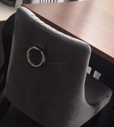 Krzesło w stylu glamour Wale