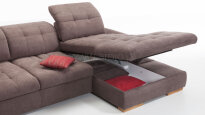 Bequeme Ecksofa Santa Lucia L mit Schlaffunktion - 11