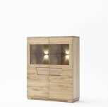 Witryna II z oświetleniem - kolekcja Hatillo firmy Zakor