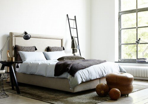 Łóżko kontynentalne Sembella Queen - komfortowe rozwiązanie