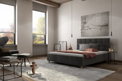 Łóżko tapicerowane Roma