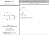 Krzesło NAVARRA firmy Tonin Casa - 3