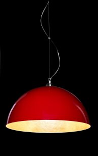 Lampa wisząca Luminato 70cm czerwona