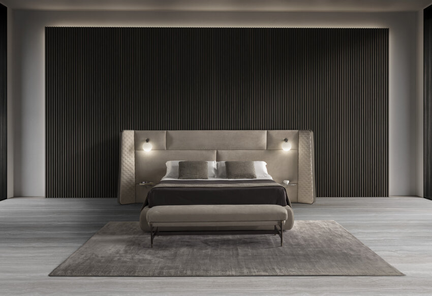 Fragrance łóżko tapicerowane