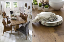 Eichentisch Manchester Industriestil - 4