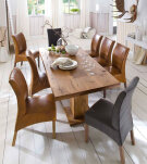 Manchester - stół z litego drewna dębowego