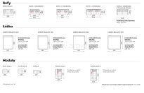 Belavio Sofa 3 osobowa bez funkcji spania - 8