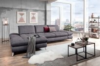 ㅤCarolina nowoczesny duży narożnik w kształcie U - 55