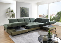 ㅤCarolina nowoczesny duży narożnik w kształcie U - 13