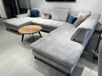 ㅤCarolina nowoczesny duży narożnik w kształcie U - 18