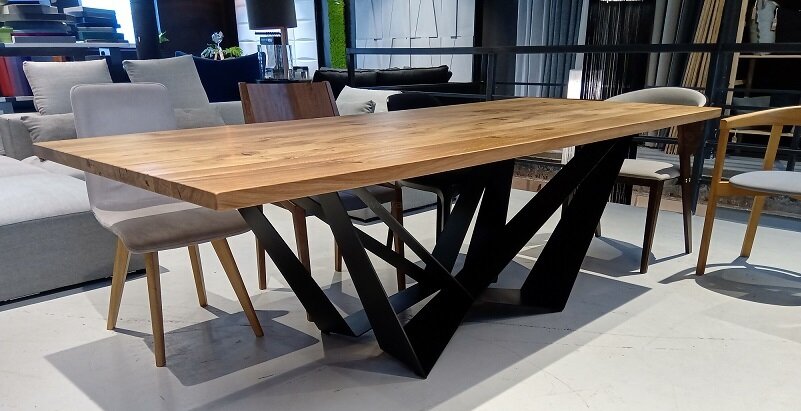 PANAREA Rozkładany stół dębowy