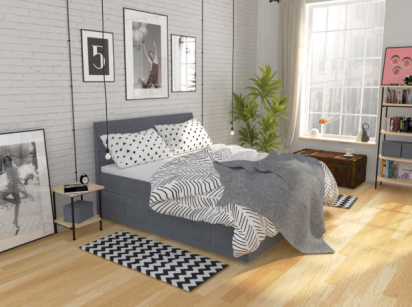 Łóżko tapicerowane Urban