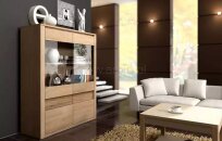 Kredens z oświetleniem - kolekcja Malaren firmy Zakor