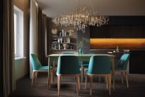 Stół z krzesłami Lotus - 2