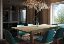 Stół z krzesłami Lotus - 4