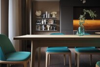 Stół z krzesłami Lotus - 3