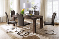 Eichentisch Leeds Industriestil - 6