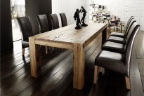 Eichentisch Leeds Industriestil - 4