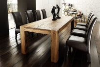 Eichentisch Leeds Industriestil - 14