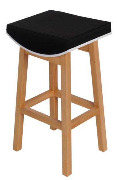 Stołek barowy Toni czarny