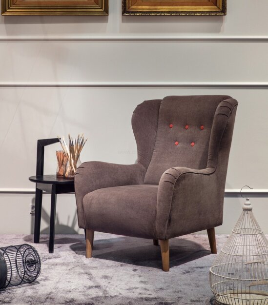 Fotel Evelyn MTI Furninova - perfekcyjne miejsce relaksu