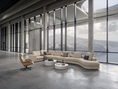 Narożnik w stylu skandynawskim JIVE FURNINOVA