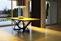 Moderner Tisch Sydney industrieller Stil - 10