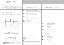 Krzesło MALVA firmy Tonin Casa od  634€ - 3