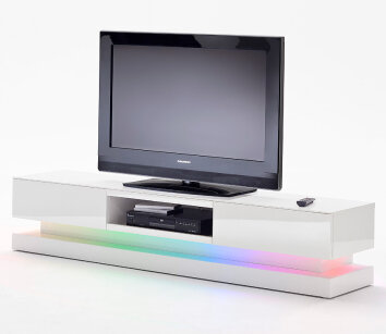 Step szafka RTV z pilotem i oświetleniem