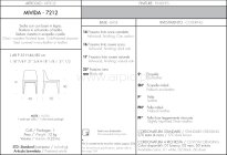 Krzesło MIVIDA firmy Tonin Casa od  822€ - 4