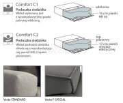 Ecksofa im skandinavischen Stil  Vesta FURNINOVA ab 2685 zł - 27