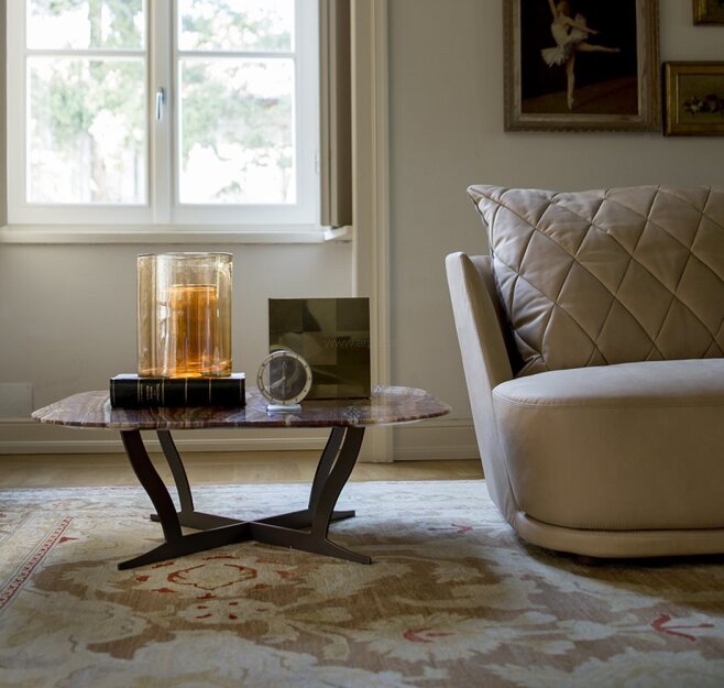 Stolik kawowy Richard firmy Alberta Salotti