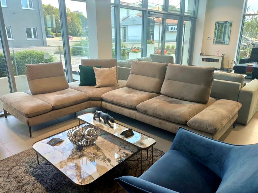 Nowoczesny włoski narożnik Monnalisa