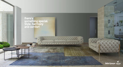 Sofa Belle epoque Calia Italia ab 3375 euro