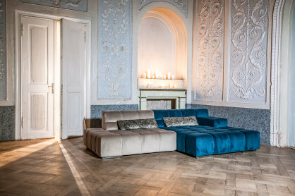 Duży narożnik modułowy Temple