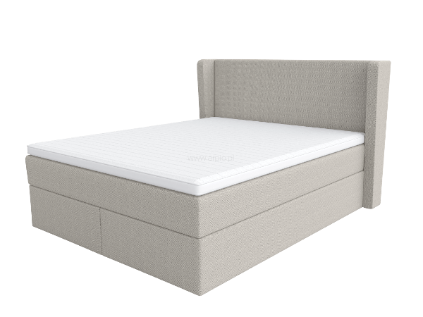 Łóżko kontynentalne Vintage