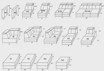 Modernes Ecksofa Carrera - 13