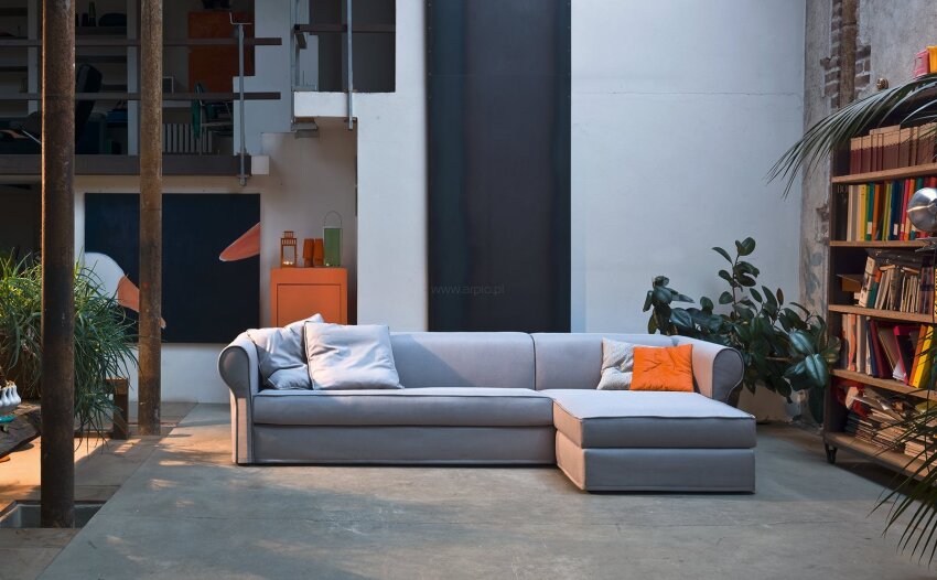 Sofa rozkładana Recanati firmy Alberta Salotti 