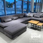 Narożnik Santa Lucia duży układ z funkcją spania - 33