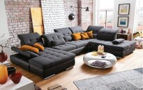 Narożnik Santa Lucia duży układ z funkcją spania - 10