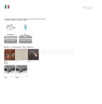 Nowczesny narożnik włoski Megan - 18