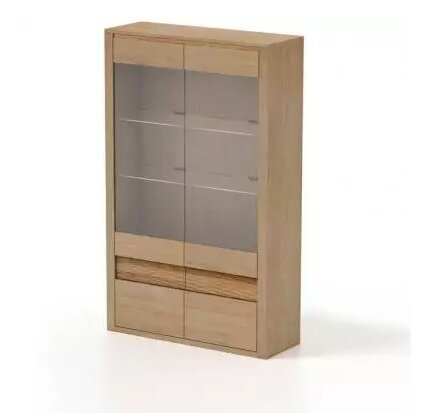 Witryna II z oświetleniem - kolekcja Malaren firmy Zakor