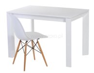 Stół rozkładany Camello 110/150 biały - 4