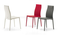 Maya Flex Cattelan Italia - krzesło z elastycznym oparciem, tapicerowane w wielu kolorach