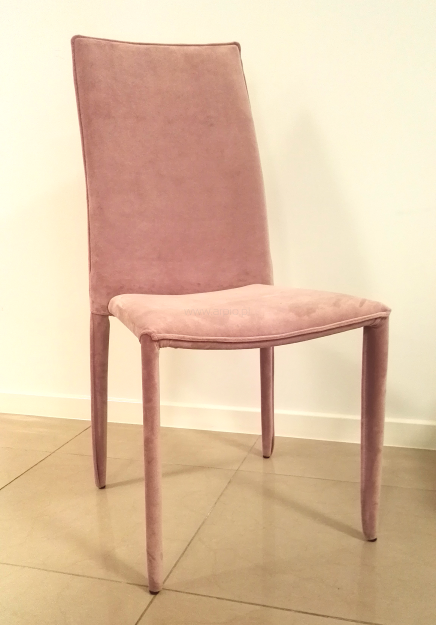 Upholstered chair Adamo - fabric Bellagio i Mystic AquaClean