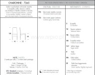Krzesło CHARONNE firmy Tonin Casa - 3