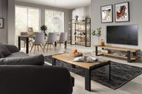 Loft Stół dębowy lity - 3